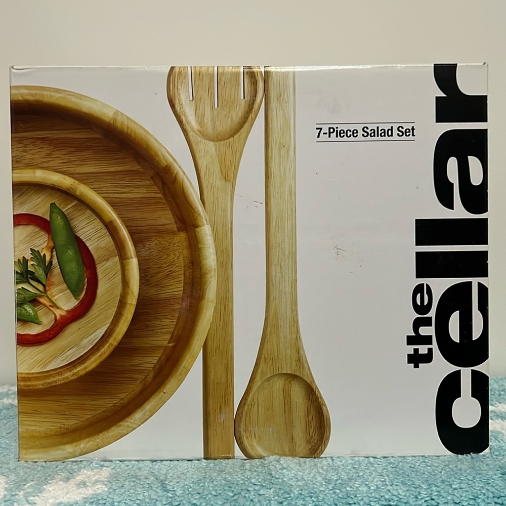 The Cellar 7 piece salad set